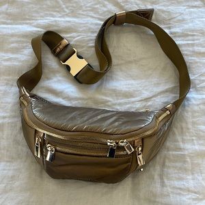 CARAA Gold and Olive Beltbag/Bumbag/Fannypack/Purse